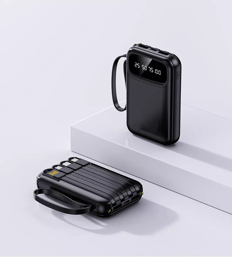 30000mAh Power Bank, Fast USB Charger, External Battery For Mobile Phones DE