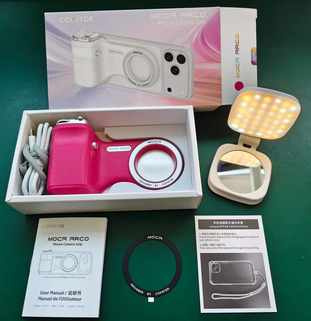 Magnetic Mobile Phone Camera Aid