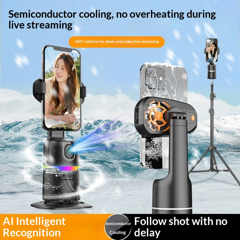 New Fully Automatic Follow-focus Pan-tilt Stabilizer And Phone Cooler