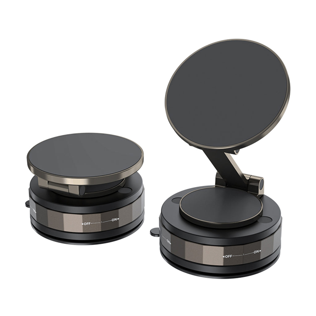 360 Degree Vacuum Magnetic Suction Car Phone Holder Suction Cup Phone Mount For Windshield Gym Vacuum Magnet Phone Stand