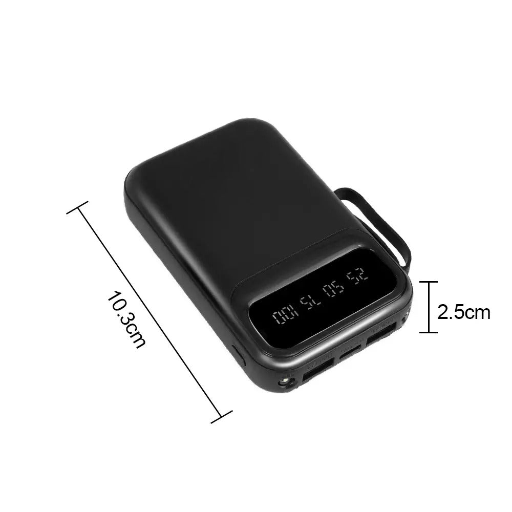 30000mAh Power Bank, Fast USB Charger, External Battery For Mobile Phones DE