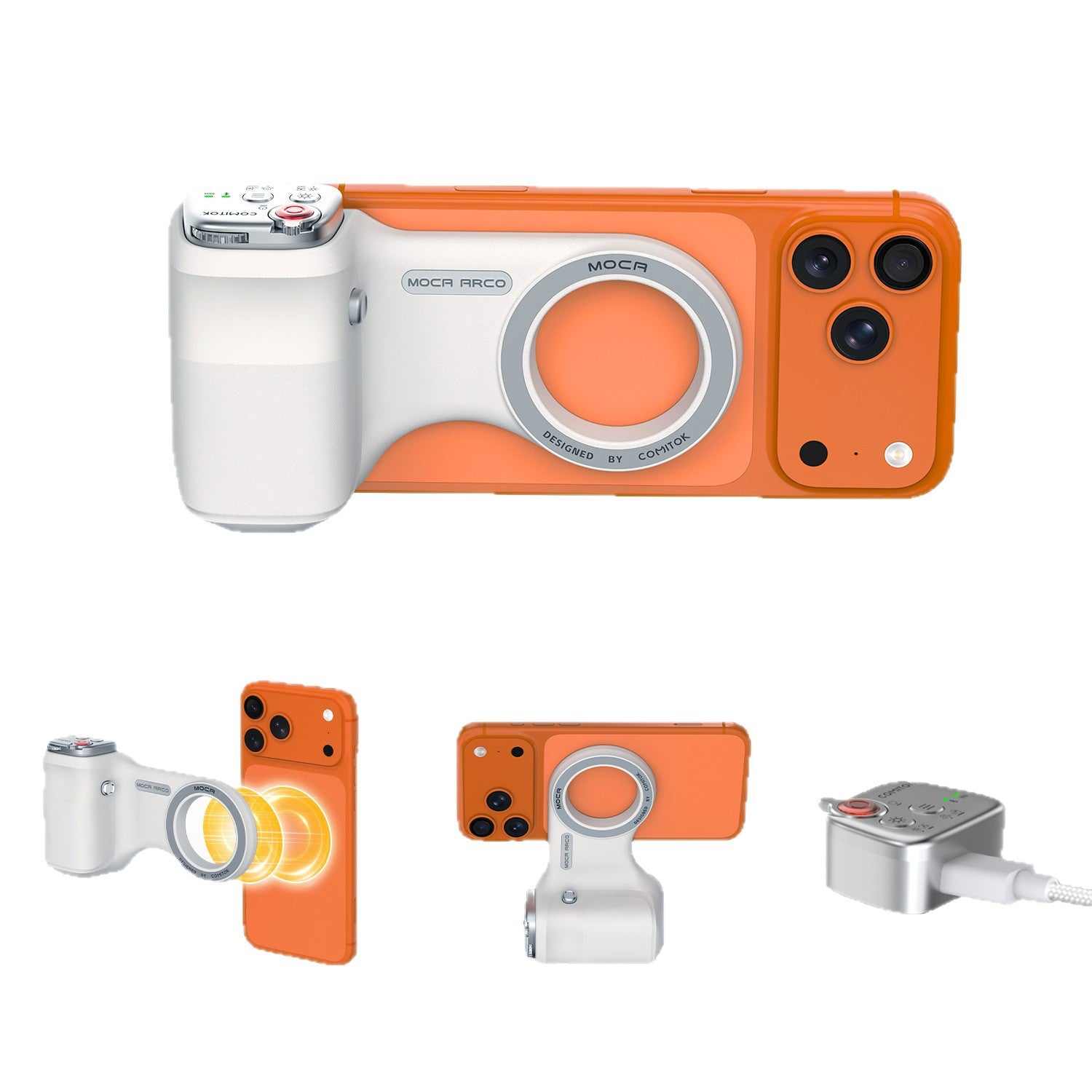 Magnetic Mobile Phone Camera Aid