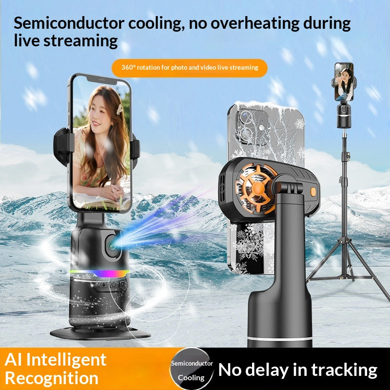 New Fully Automatic Follow-focus Pan-tilt Stabilizer And Phone Cooler