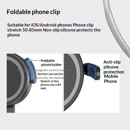 Neck-hanging Magnetic Phone Holder For Cycling
