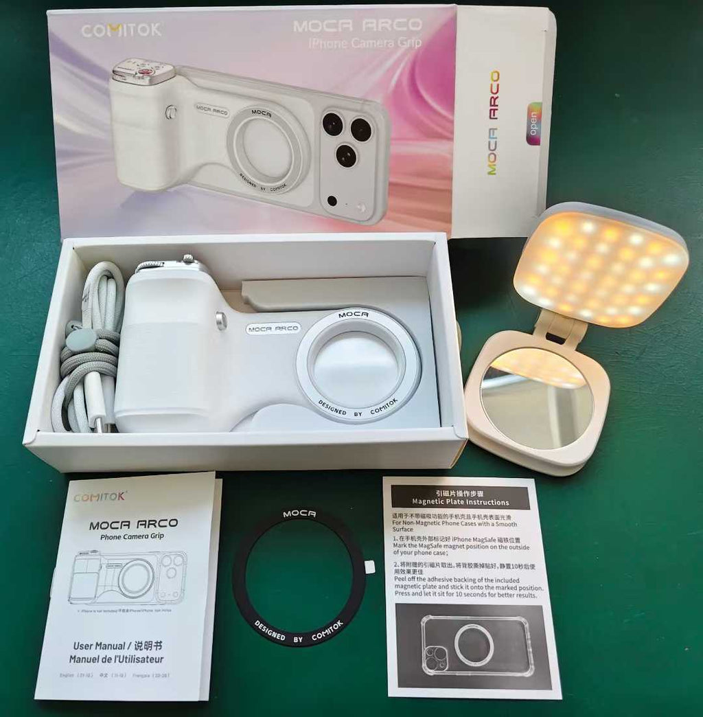 Magnetic Mobile Phone Camera Aid
