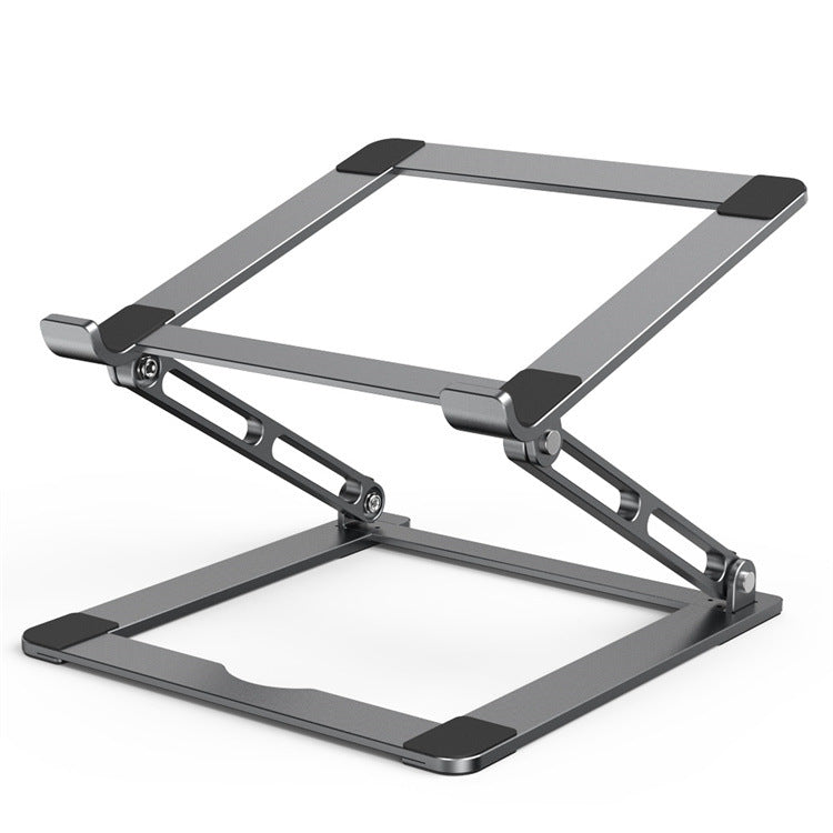 Aluminum Alloy Double-Layer Height-Adjustable Folding Storage Cooling Stand