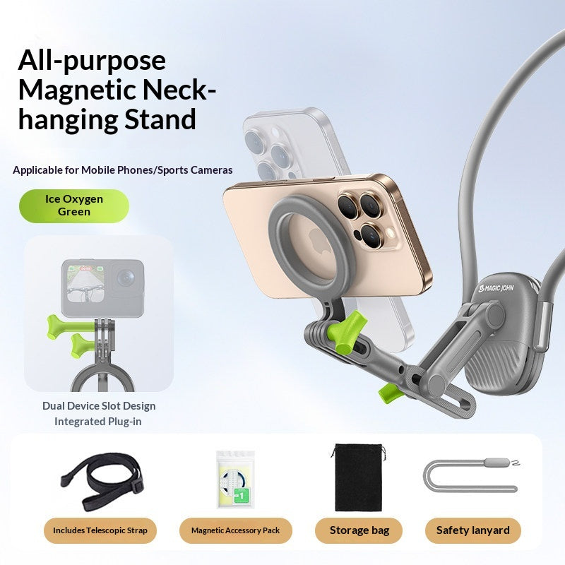 Neck-mounted Phone Holder For First-person Perspective Filming Equipment