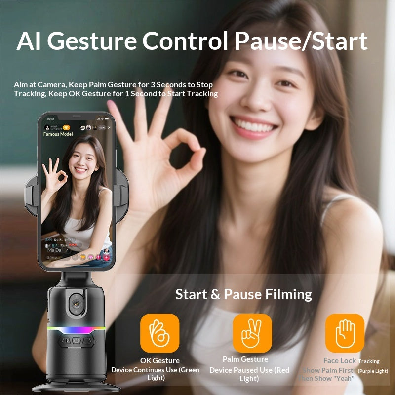 New Fully Automatic Follow-focus Pan-tilt Stabilizer And Phone Cooler