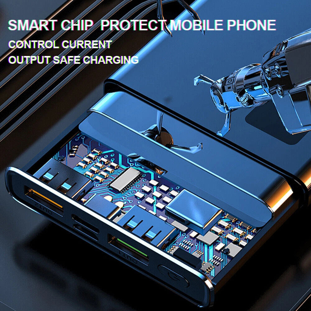 40W 20000mAh High-performance Power Bank, Ultra-fast Charging, Compatible With IPhone, Samsung, Huawei And Other Mobile Phones.