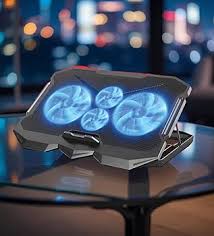 Laptop Cooling Pad with LED Fan